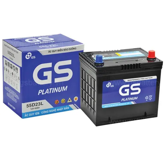 Ắc Quy GS 55D23L (12V-60AH)